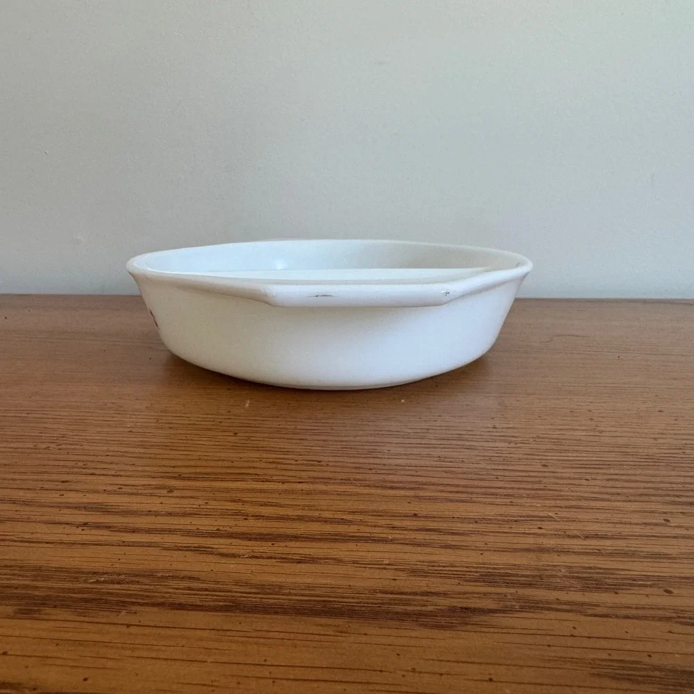 Pyrex‎ 1 1/2 Quart Divided Casserole Dish Town & Country Ovenware Vintage